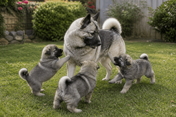 Chien : Prix d'un Chien d'Élan Norvégien Gris