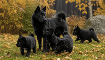 Chien : Prix d'un Chien d'Élan Norvégien Noir