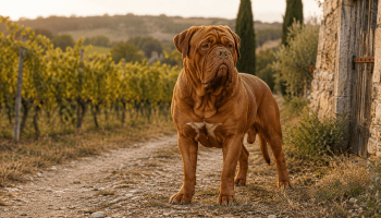 Chien : Photo d'un Dogue de Bordeaux