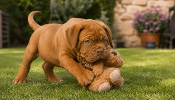 Chiot : Photo d'un Dogue de Bordeaux