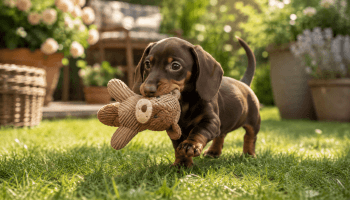 Chiot : Photo d'un Teckel