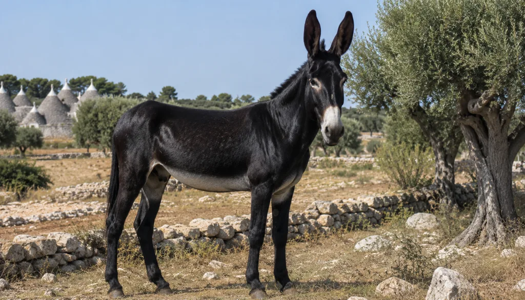 Ăne de Martina Franca : Photo d'un ane