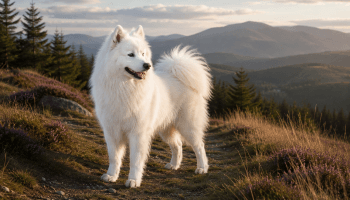 Chien : Photo d'un Grand Spitz