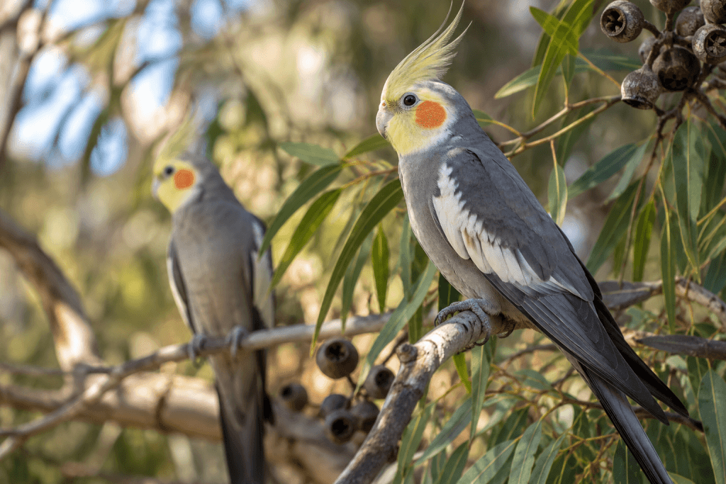 Perruche Calopsitte : Photo d'un oiseau