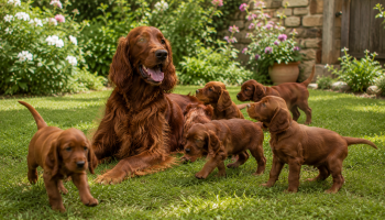 Chien : Prix d'un Setter Irlandais Rouge
