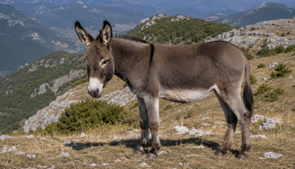 Ăne des Balkans : Photo d'un ane