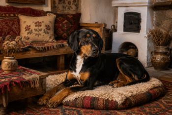 Chien : Photo d'un Chien Courant de Transylvanie malade