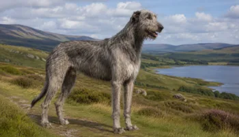 Chien : Photo d'un Lévrier Irlandais