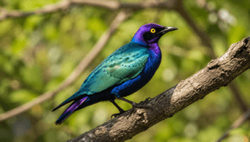 Choucador Pourpré : Photo d'un oiseau