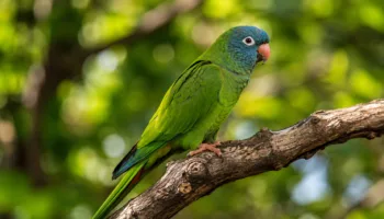 Conure Ă TĂȘte Bleue