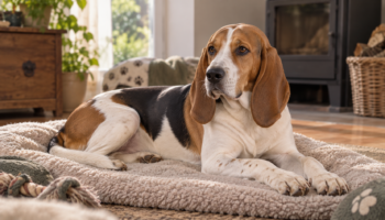 Chien : Photo d'un Chien d'Artois malade