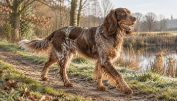 Chien : Photo d'un Épagneul Picard