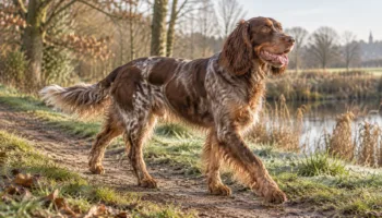 Chien : Photo d'un Épagneul Picard