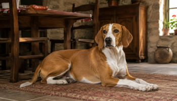 Chien : Photo d'un Chien Courant de Posavatz malade