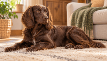 Chien : Photo d'un Chien d'Oysel malade